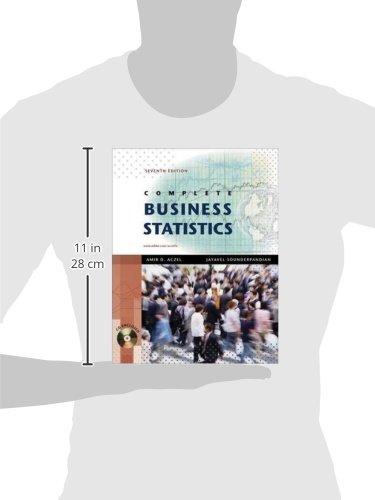 COMPLETE BUSINESS STATISTICS