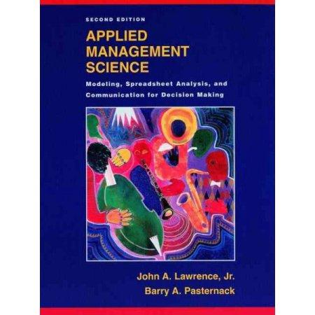 APPLIEDMANAGEMENT SCIENCE