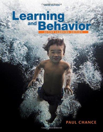 LEARNING AND BEHAVIOR Active Learning Edition