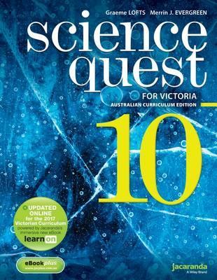 SCIENCE QUEST 10 FOR VICTORIA AUSTRALIAN CURRCULIUM