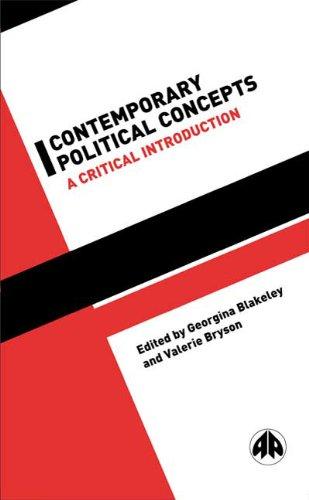 CONTEMPORARY POLITICAL CONCEPTES  A CRITICAL 