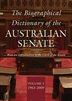 BIOGRAPHICAL DICTIONARY OF THE AUSTRALIAN SENATE